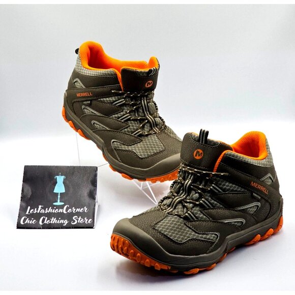Merrell Unisex-Child Chameleon 7 Access Mid WTRPF Hiking Boot Size 6 2479 - Picture 5 of 14